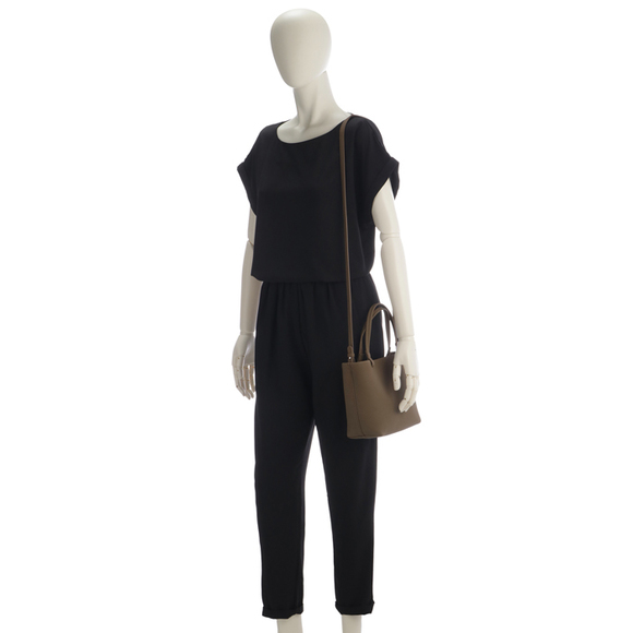 The Row NS Park Tote Small Shoulder Bag Taupe - Picture 8 of 9